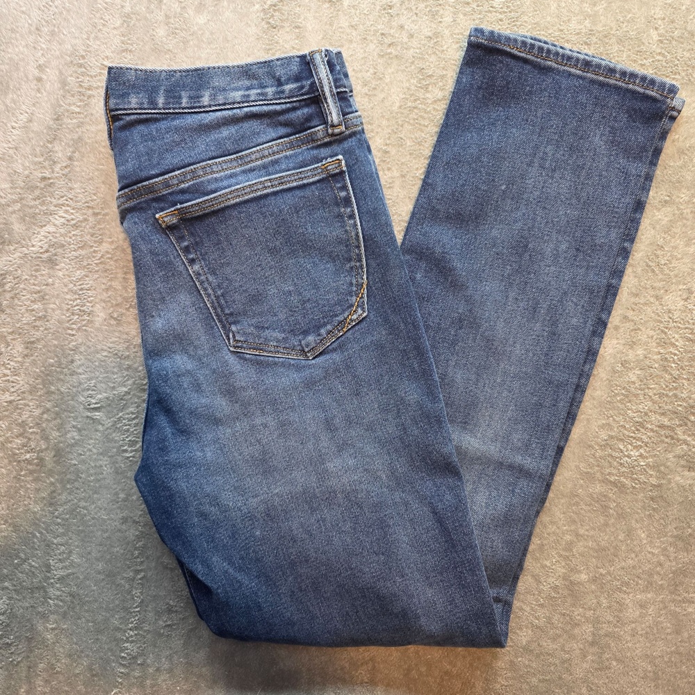 Banana Republic Legacy Jeans Mens 33x32 Blue Medium Wash Slim Straight Denim